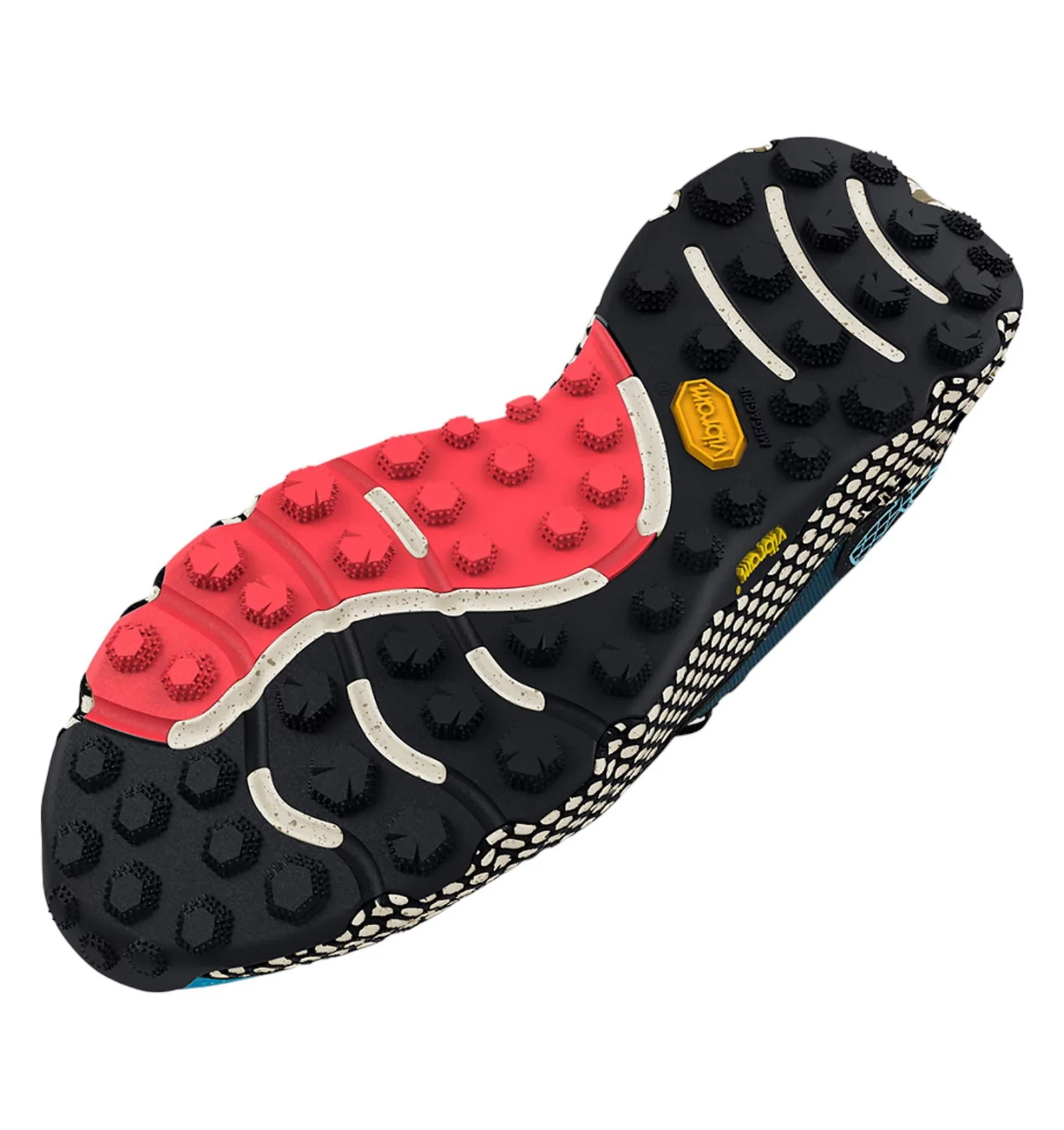Under Armour UA HOVR DS Ridge Trail Running Shoes - Black - Image 4