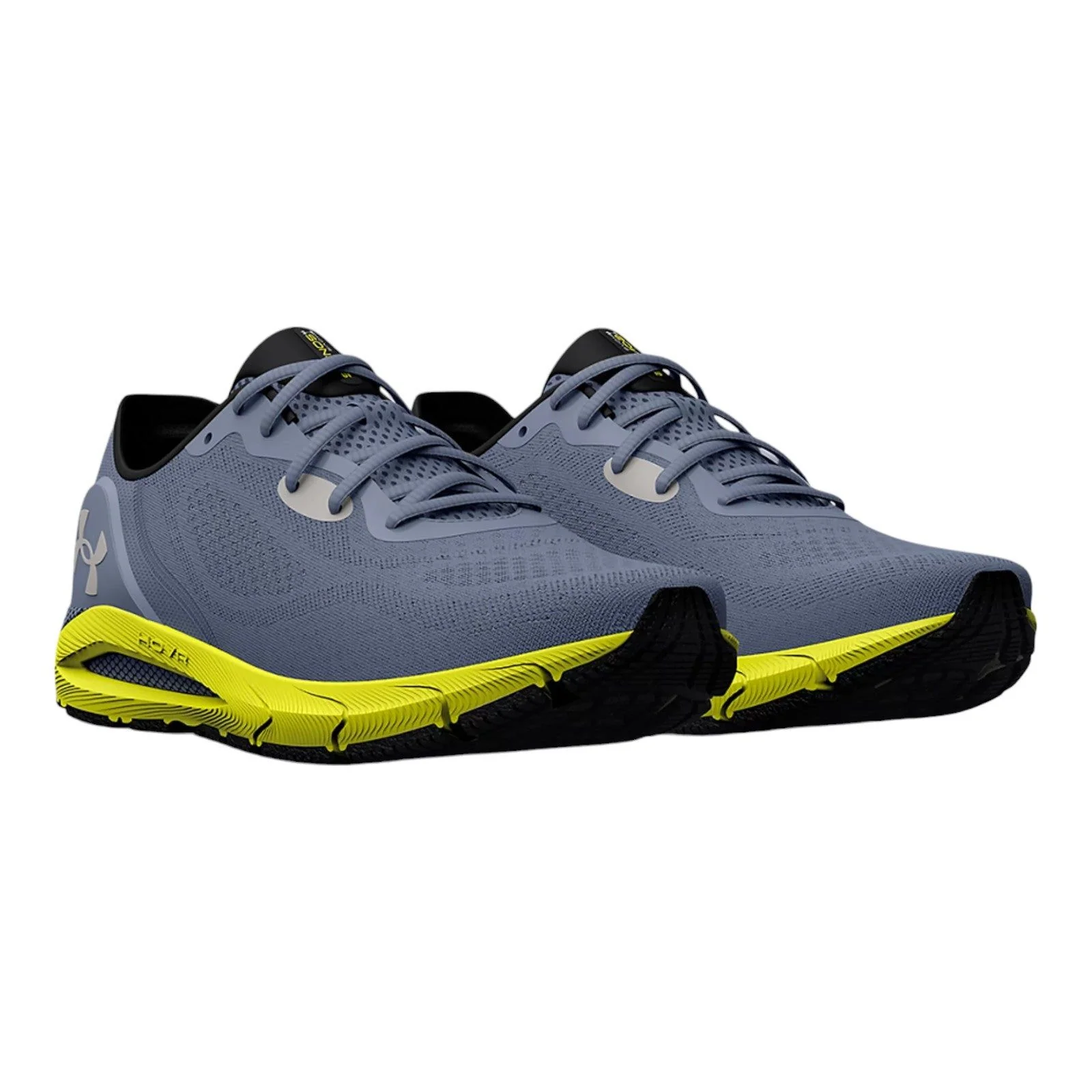 Under Armour UA HOVR Sonic 5 Running Shoes - Aurora Purple Yellow Ray - Image 2