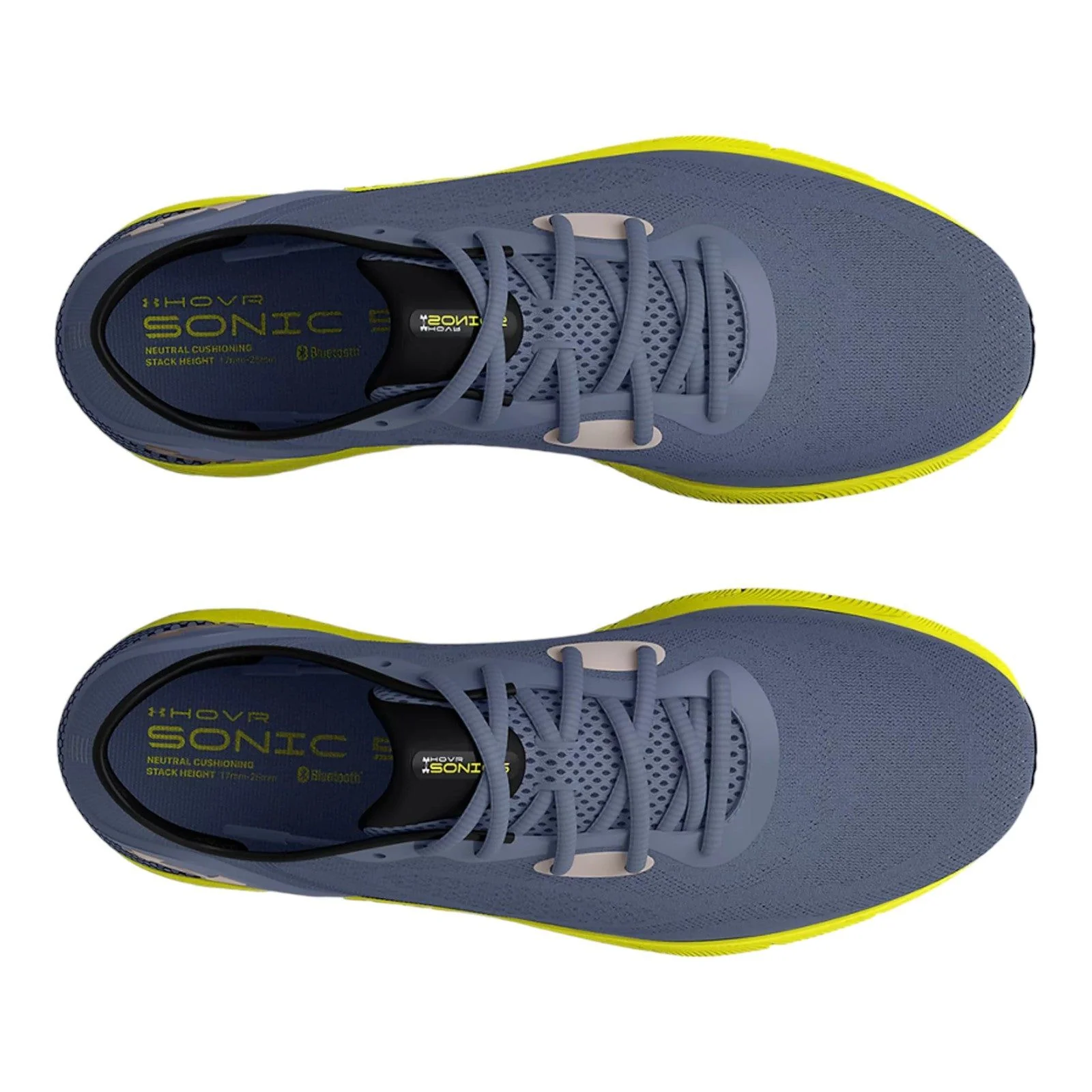 Under Armour UA HOVR Sonic 5 Running Shoes - Aurora Purple Yellow Ray - Image 3