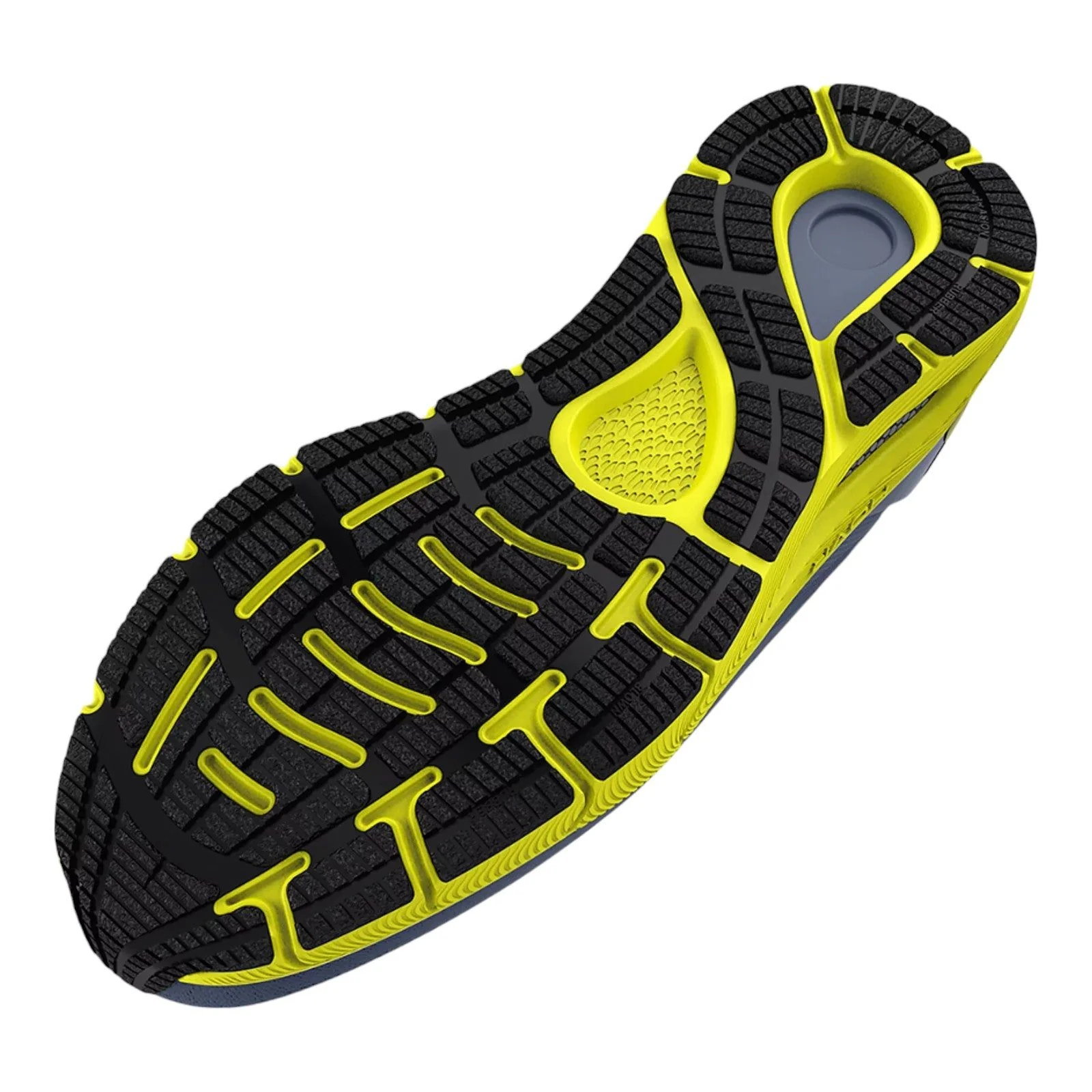 Under Armour UA HOVR Sonic 5 Running Shoes - Aurora Purple Yellow Ray - Image 4