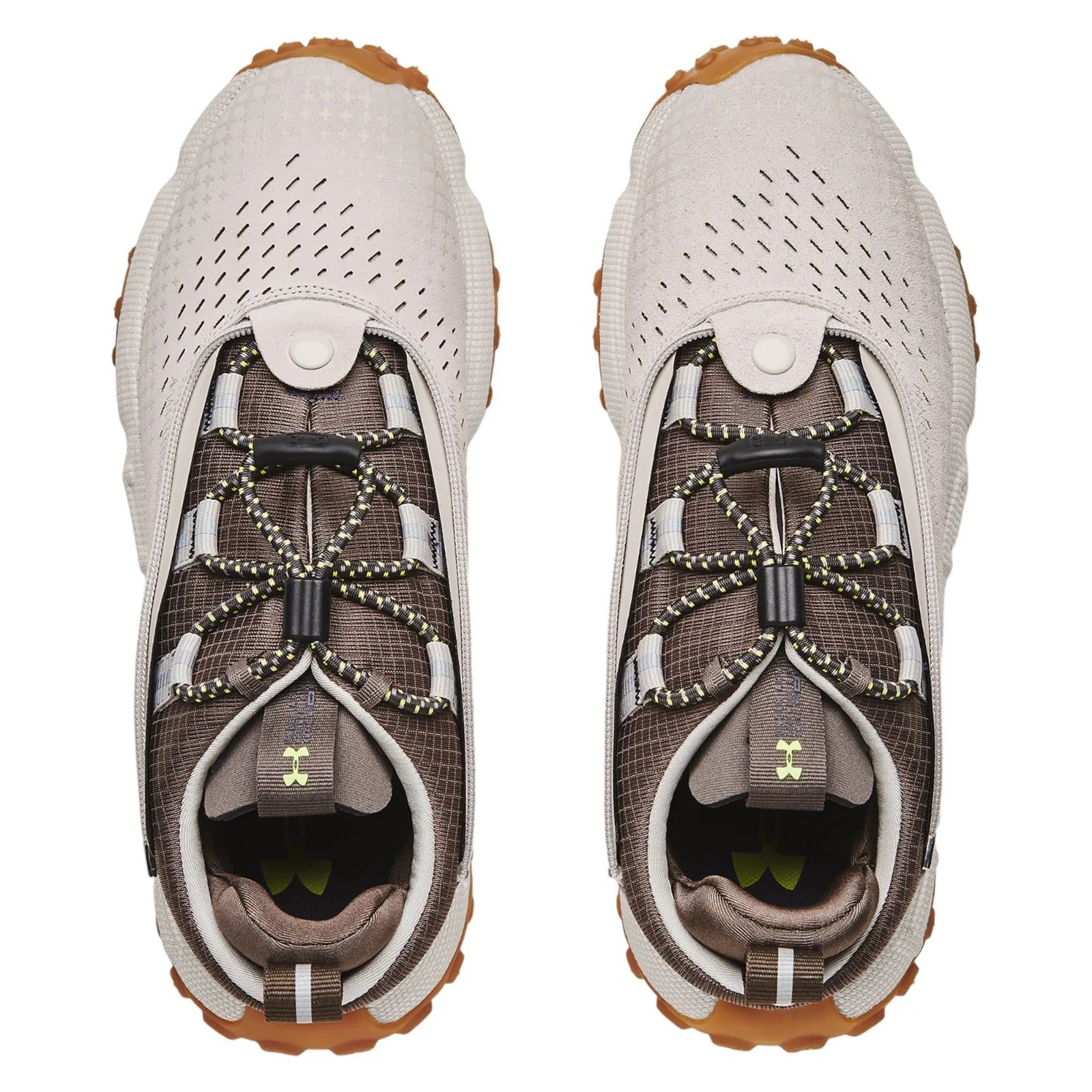 Under Armour UA HOVR Summit Fat Tire Delta Running Shoes - Grey - Image 4