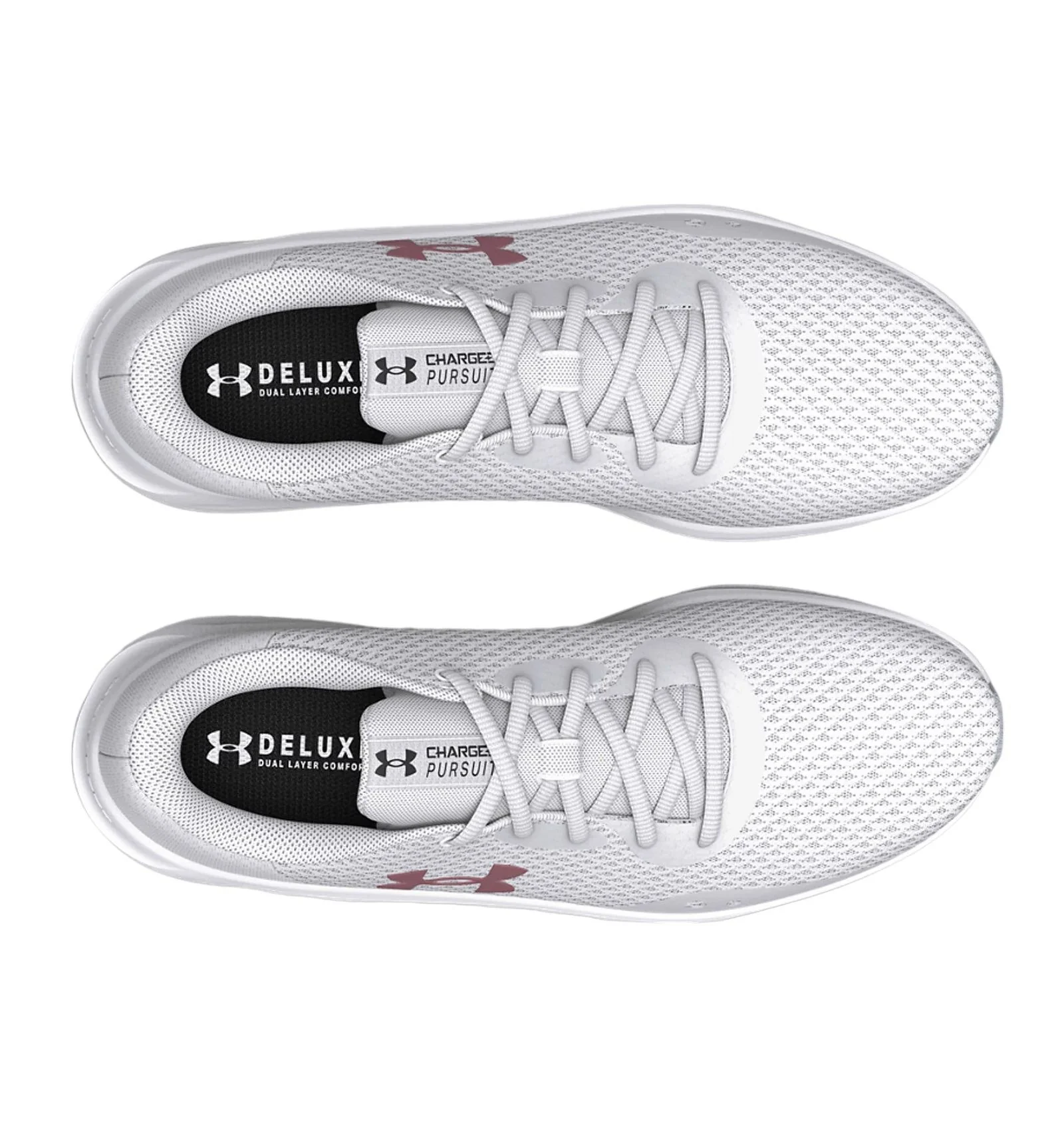 Under Armour UA Womens Charged Pursuit 3 VM Trainers - White - Image 5