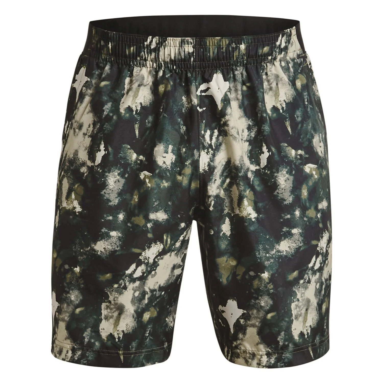 Under Armour UA Woven Adapt Shorts - Green - Image 3