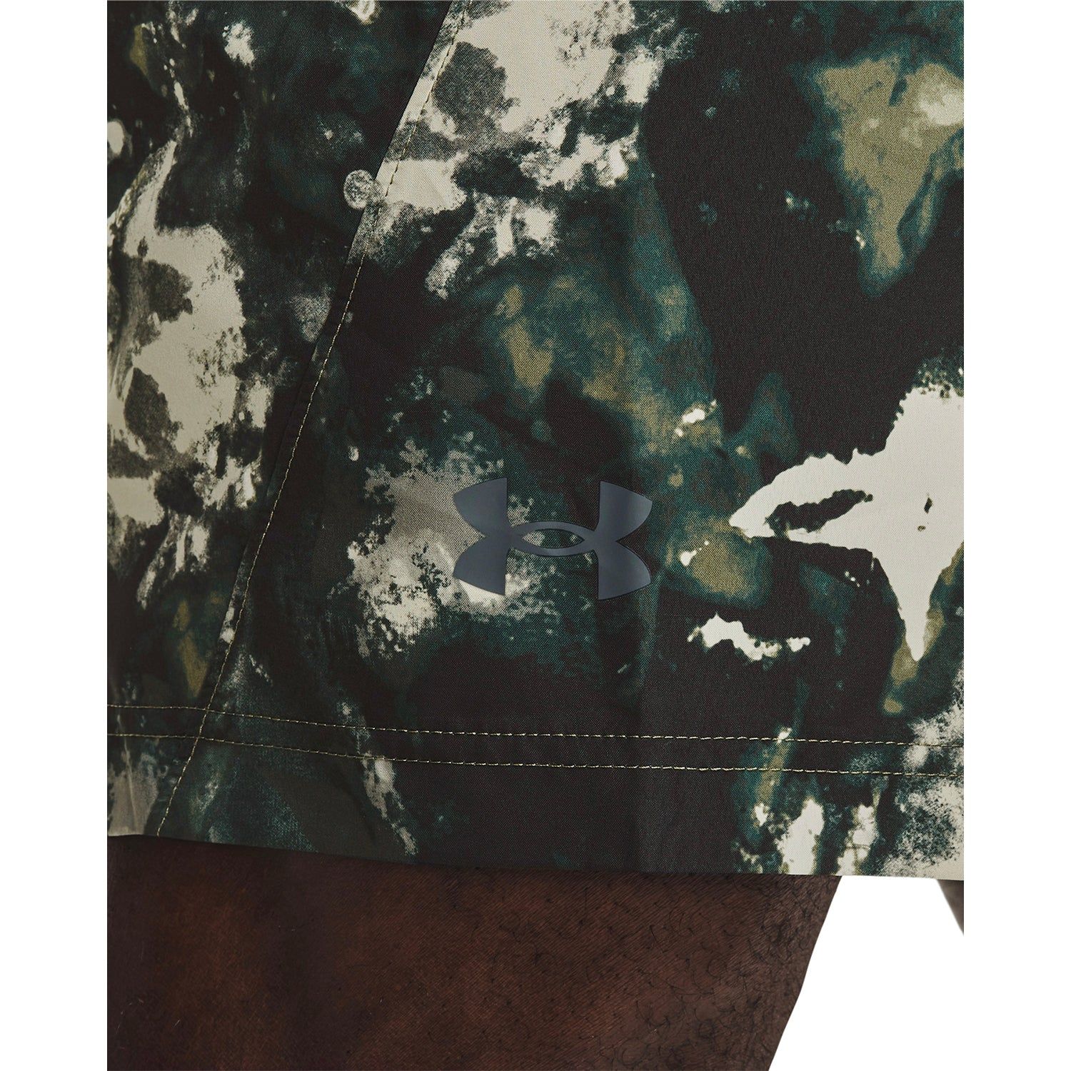 Under Armour UA Woven Adapt Shorts - Green - Image 6