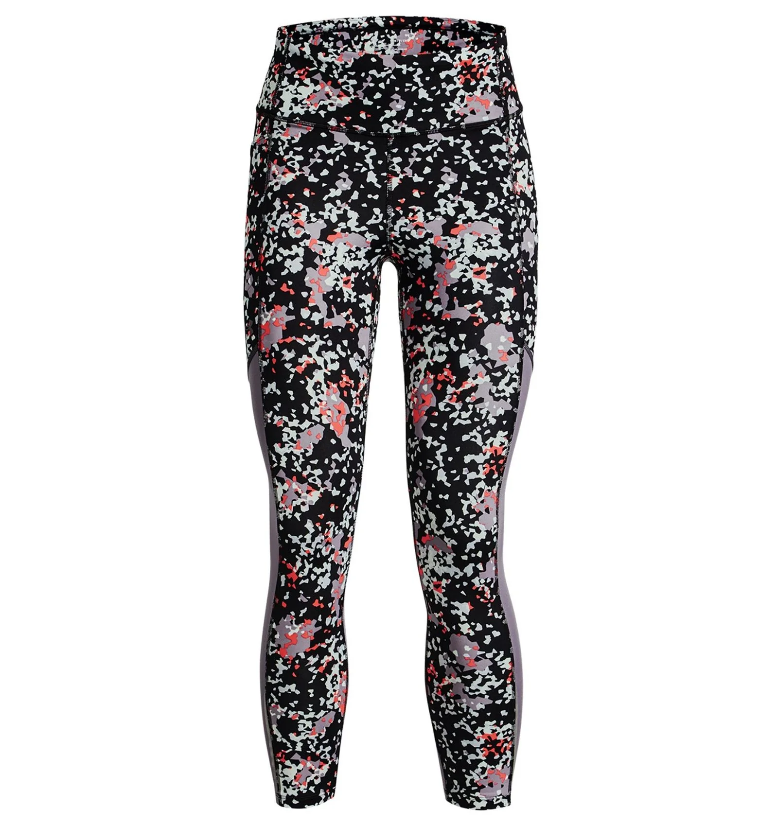Under Armour Women's Fly Fast 3.0 Printed Ankle Tights Leggings - Black - Image 5