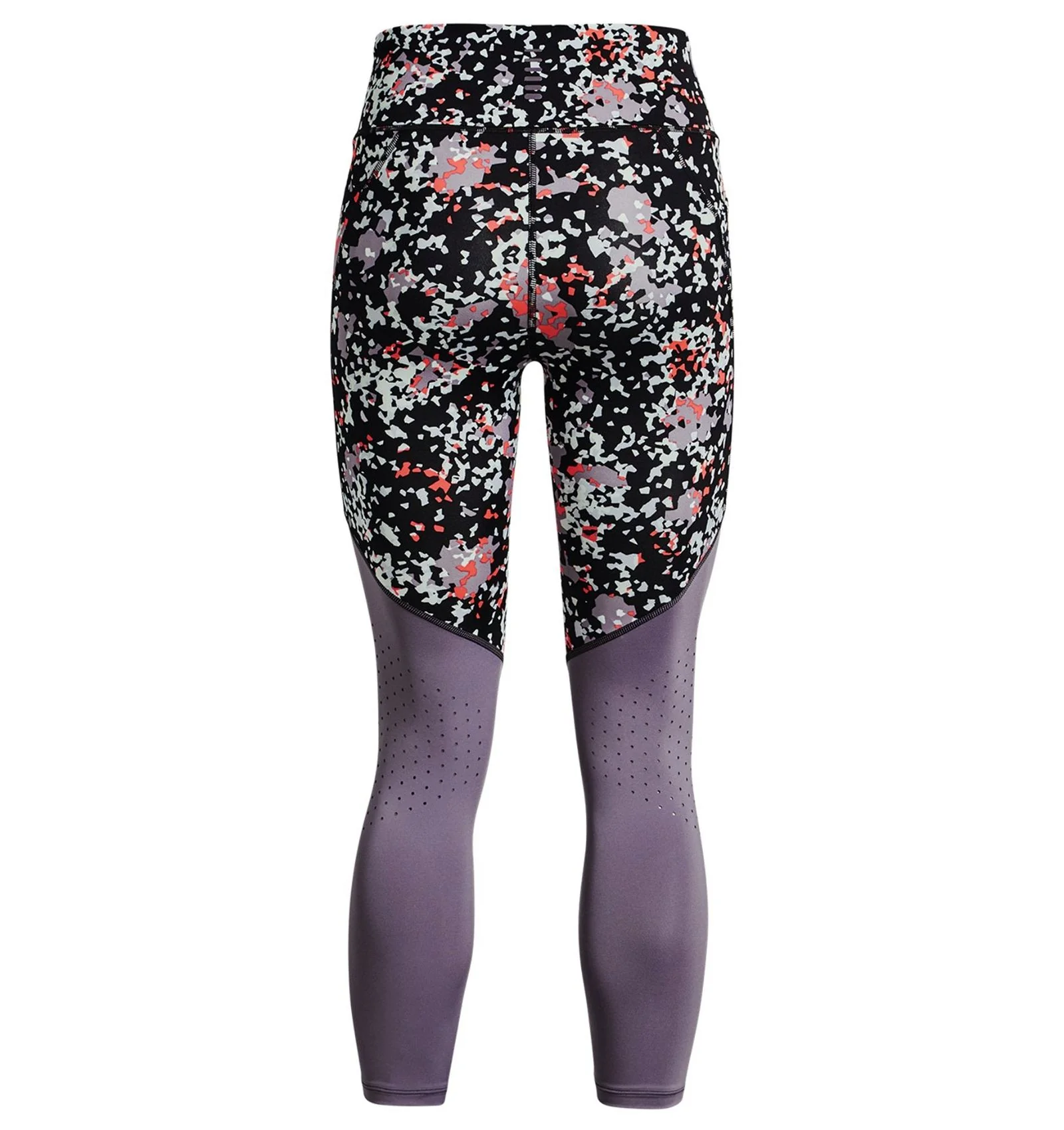 Under Armour Women's Fly Fast 3.0 Printed Ankle Tights Leggings - Black - Image 6