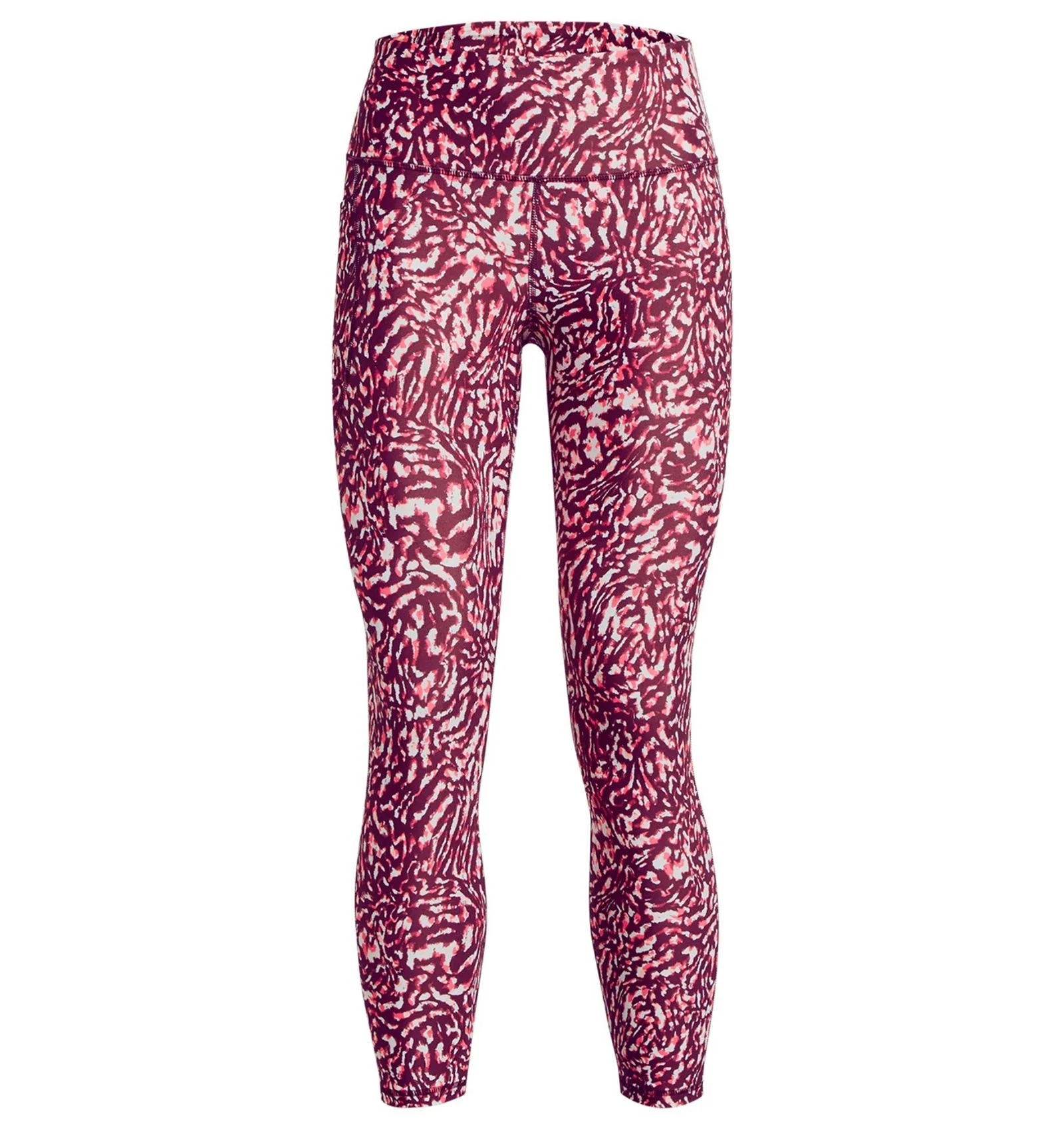 Under Armour Women's HeatGear Armour No-Slip Waistband Printed Leggings Tights - Image 5
