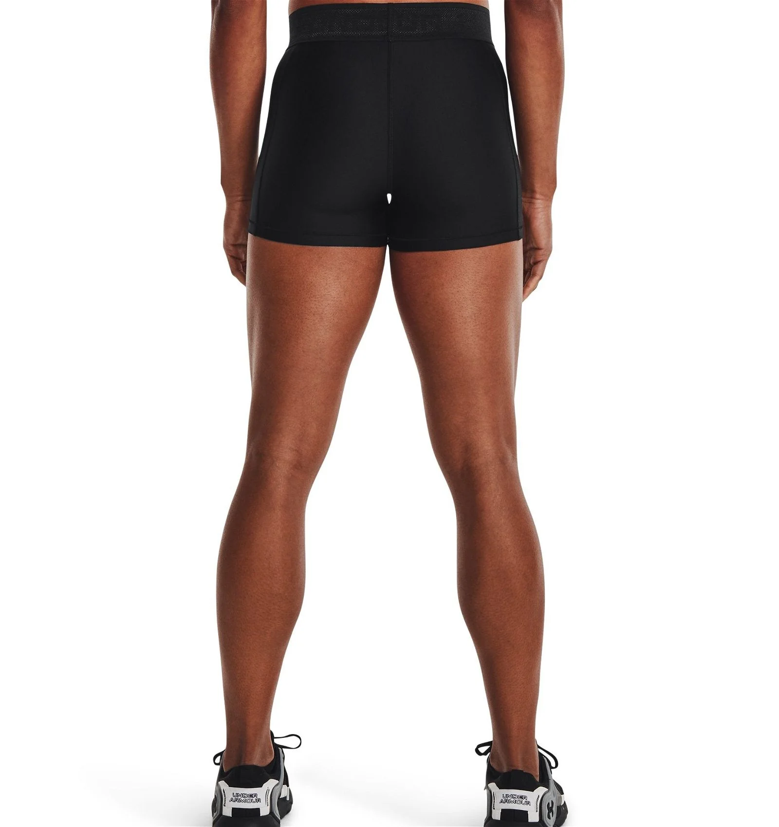 Under Armour Women's HeatGear Mesh Shorts - Black - Image 3