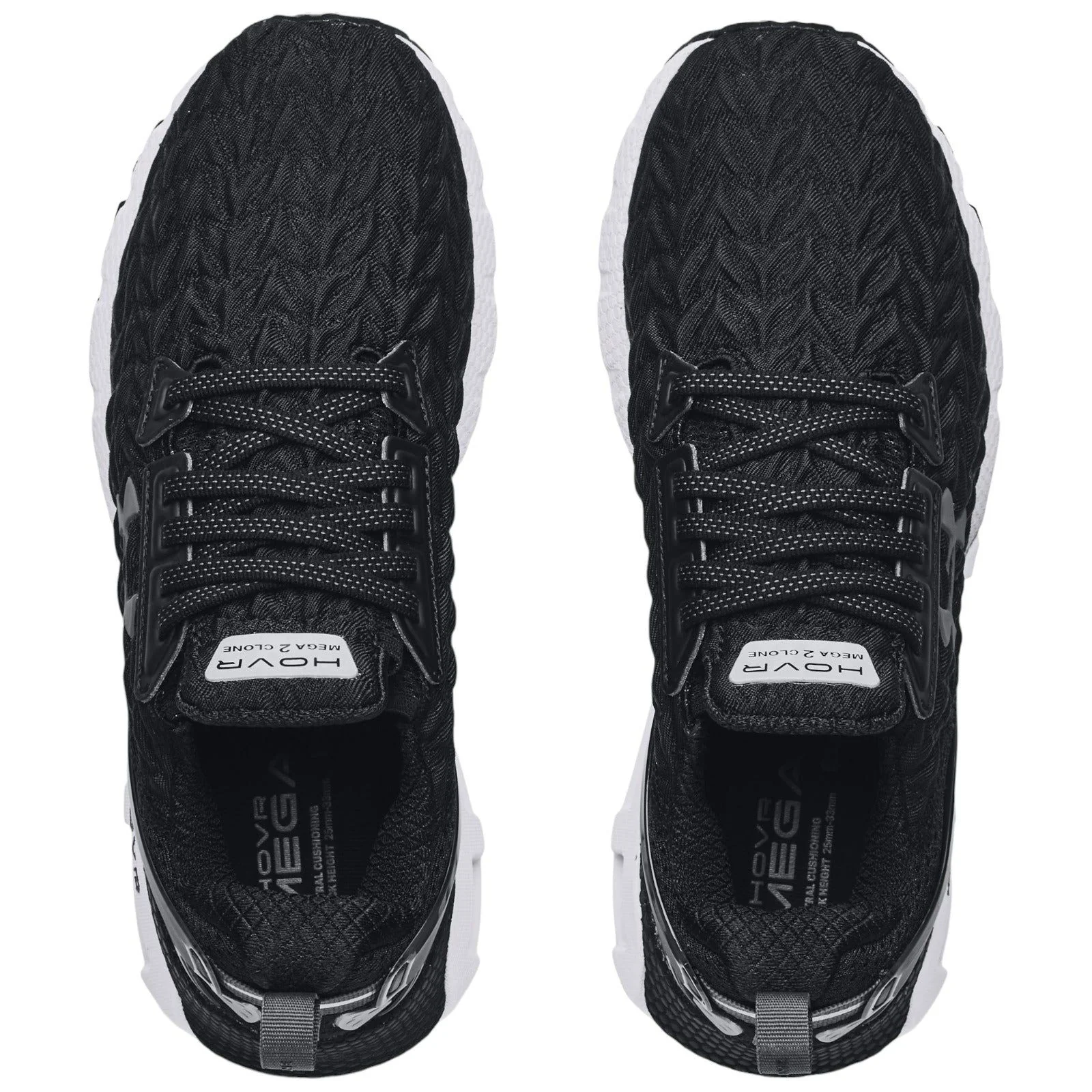 Under Armour Women's UA HOVR Mega 2 Clone Running Shoes - Black - Image 4