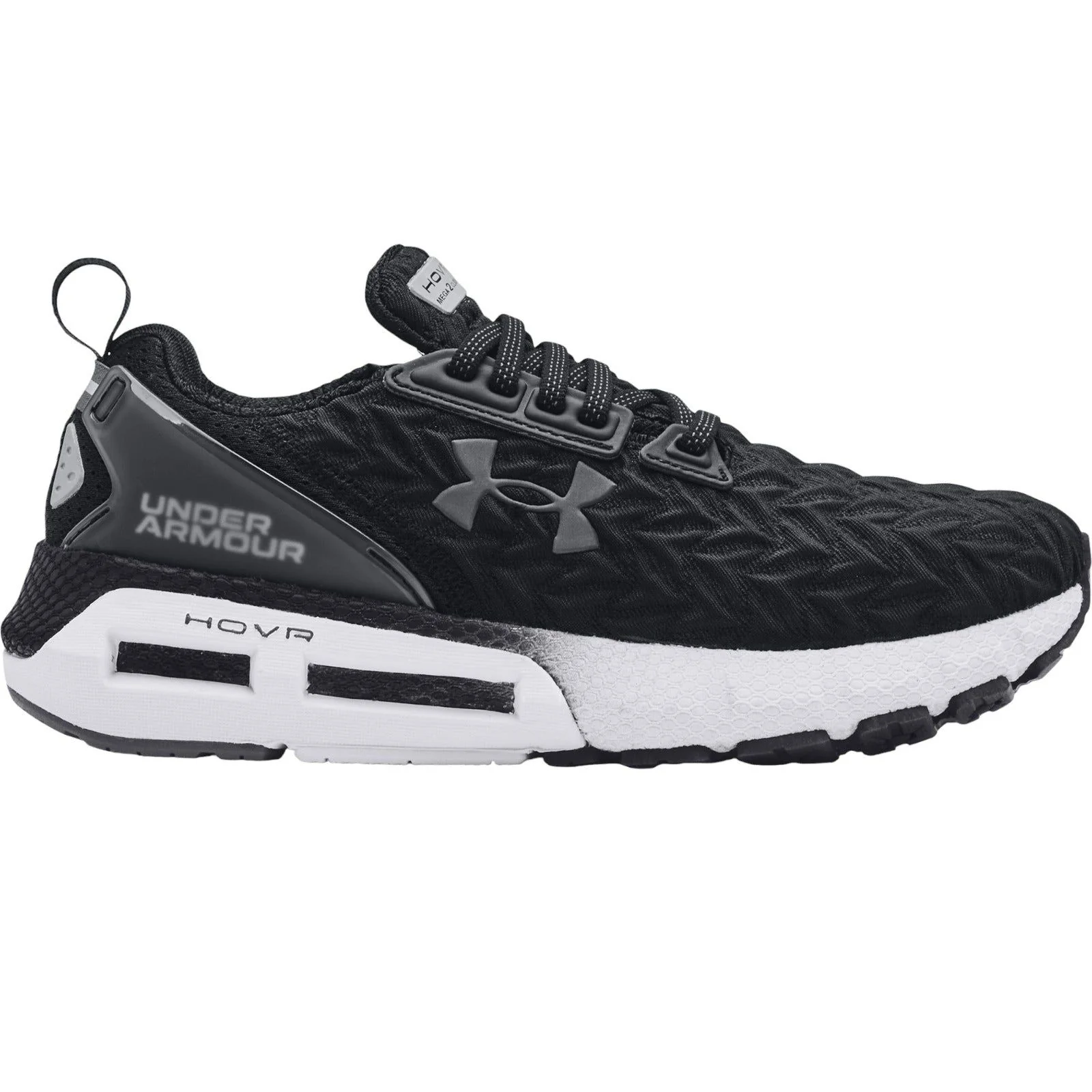 Under Armour Women's UA HOVR Mega 2 Clone Running Shoes - Black - Image 5