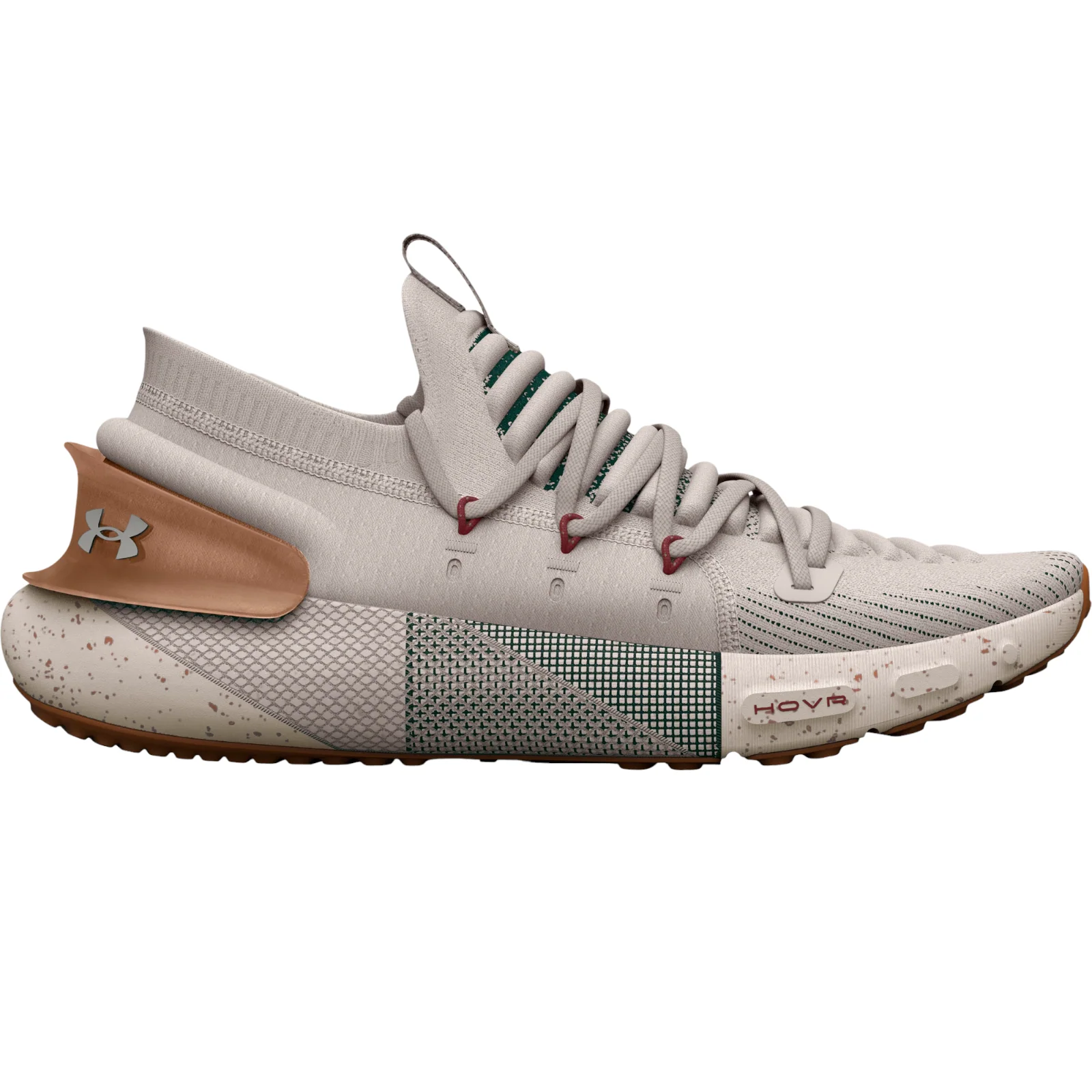 Under Armour Womens UA HOVR Phantom 3 Lunar New Year Running Shoes - Grey - Image 5