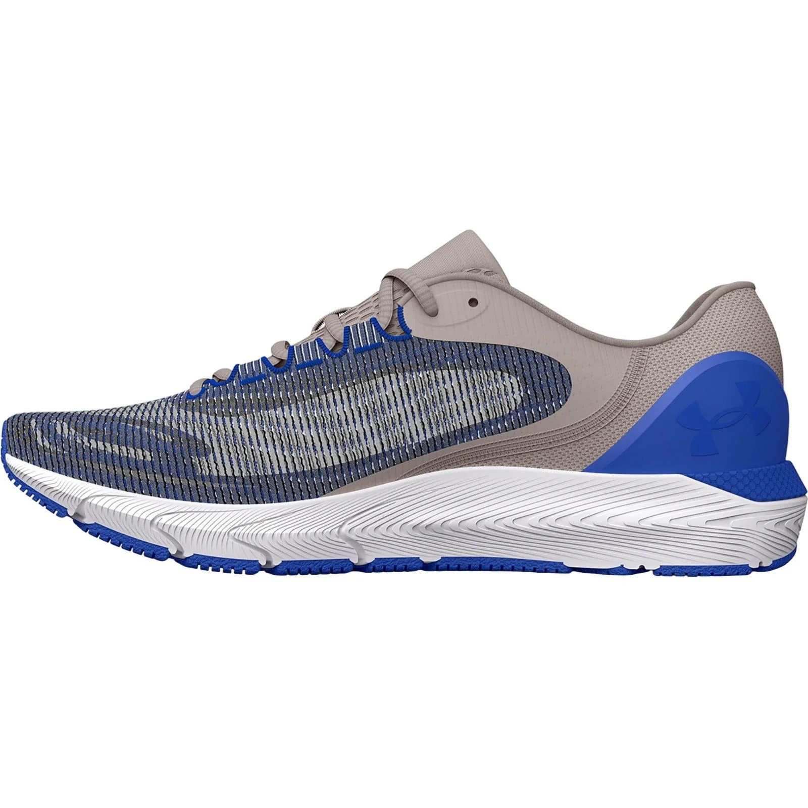 Under Armour Womens UA HOVR Sonic 5 Breeze Running Shoes - Grey/Blue - Image 3