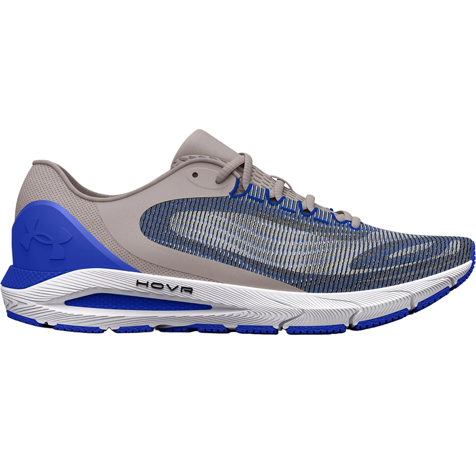 Under Armour Womens UA HOVR Sonic 5 Breeze Running Shoes - Grey/Blue - Image 5