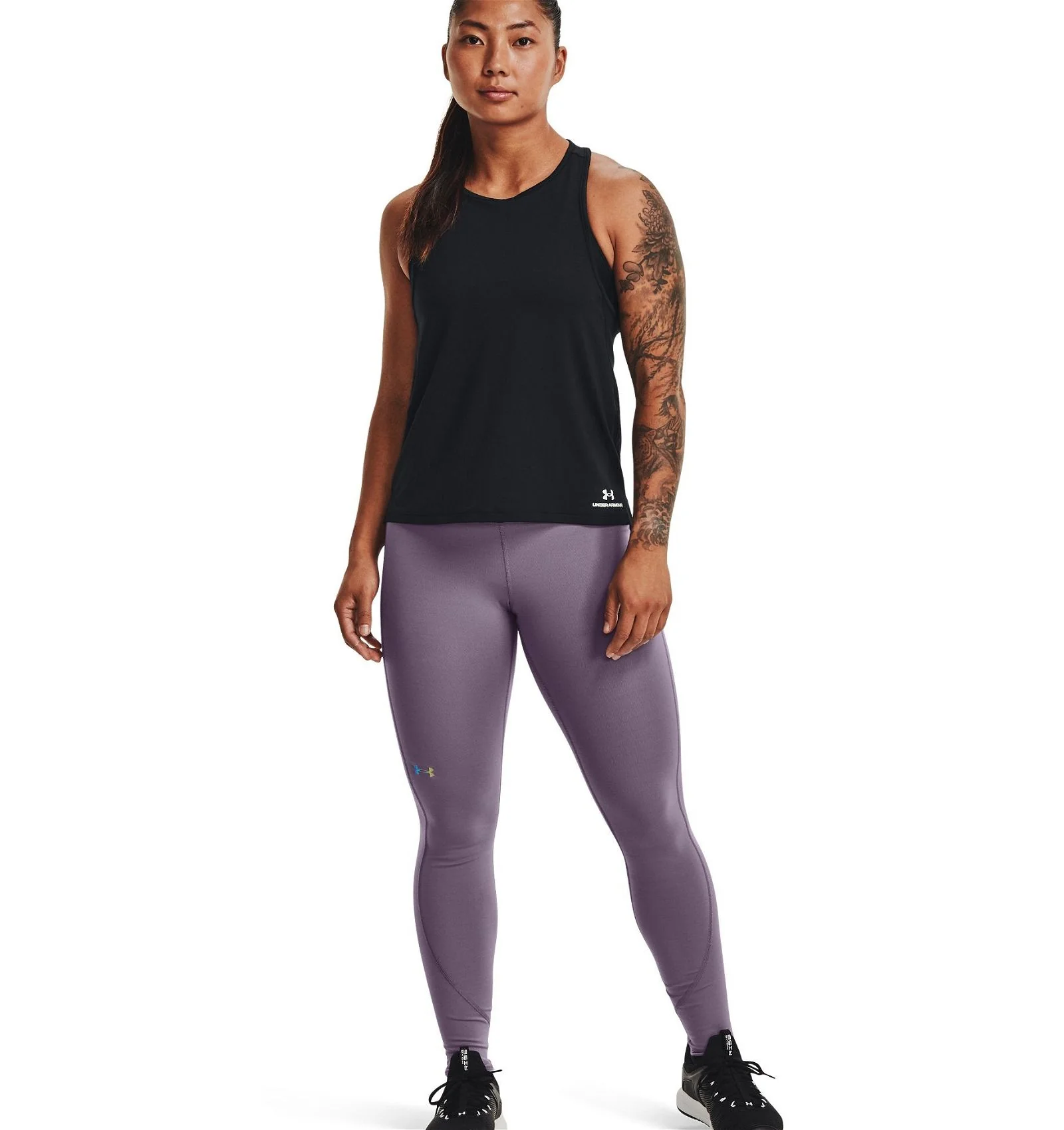 Under Armour Women's UA RUSH No-Slip Waistband Full-Length Leggings Tights - Image 3